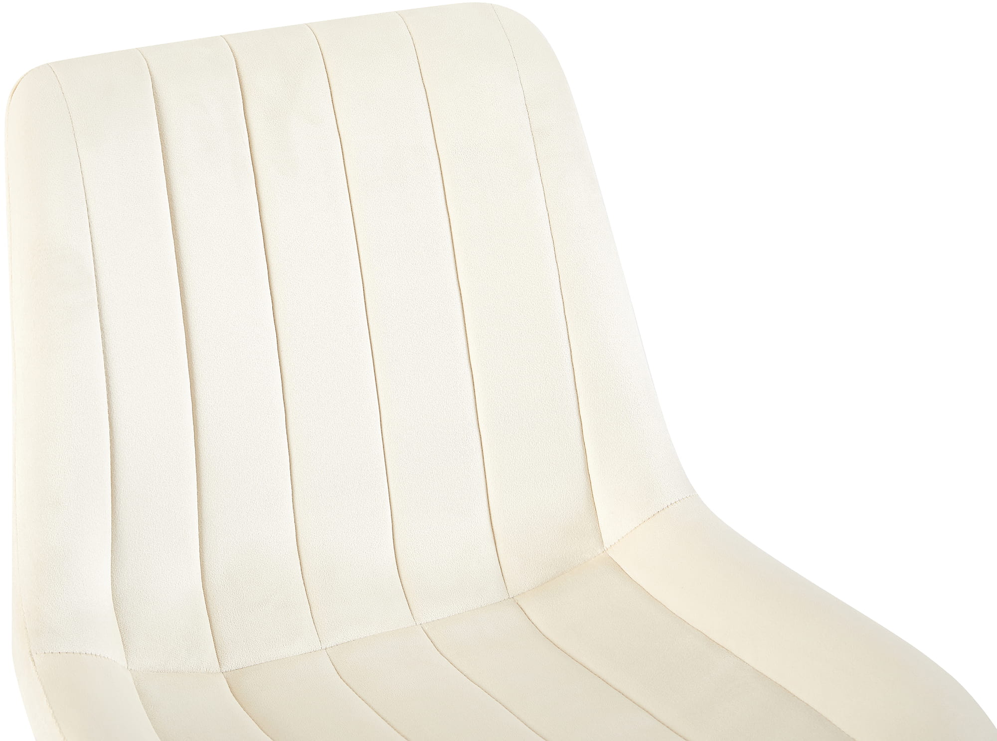 Stuhl Rahden Samt, creme