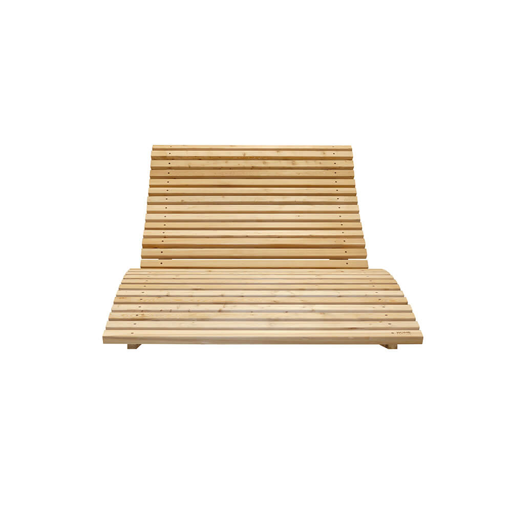Wellenholzliege WOLGA - 120 cm