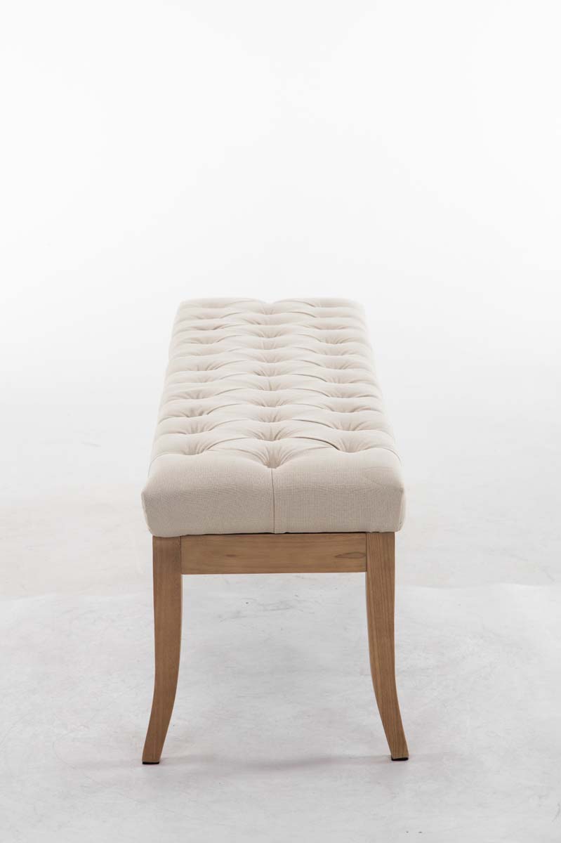 Sitzbank Ramses Stoff antik-hell 150, creme