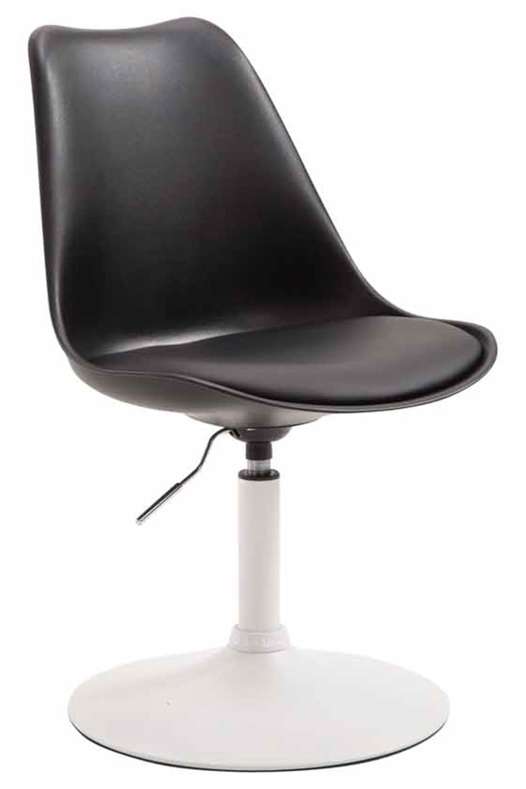 4er Set Esszimmerstühle Maverick W Kunststoff, schwarz