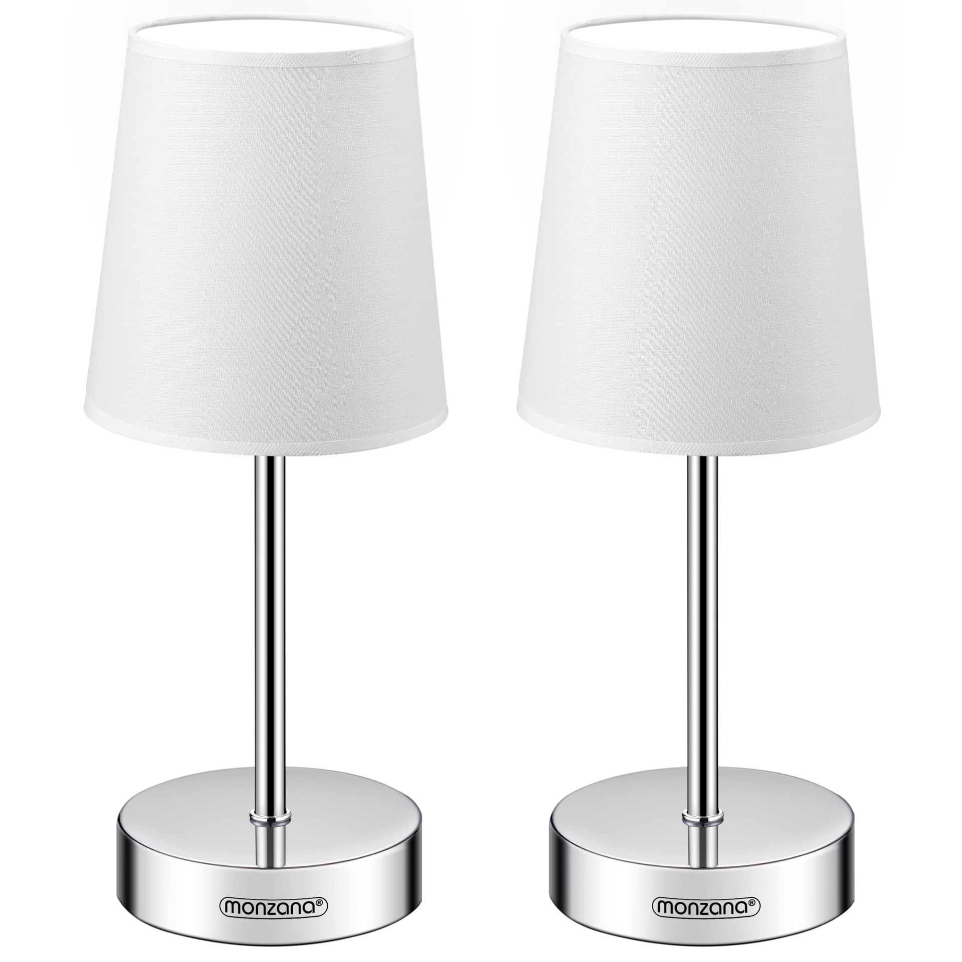 Tischlampe Lumière 2er-Set Weiß 32x13x13cm