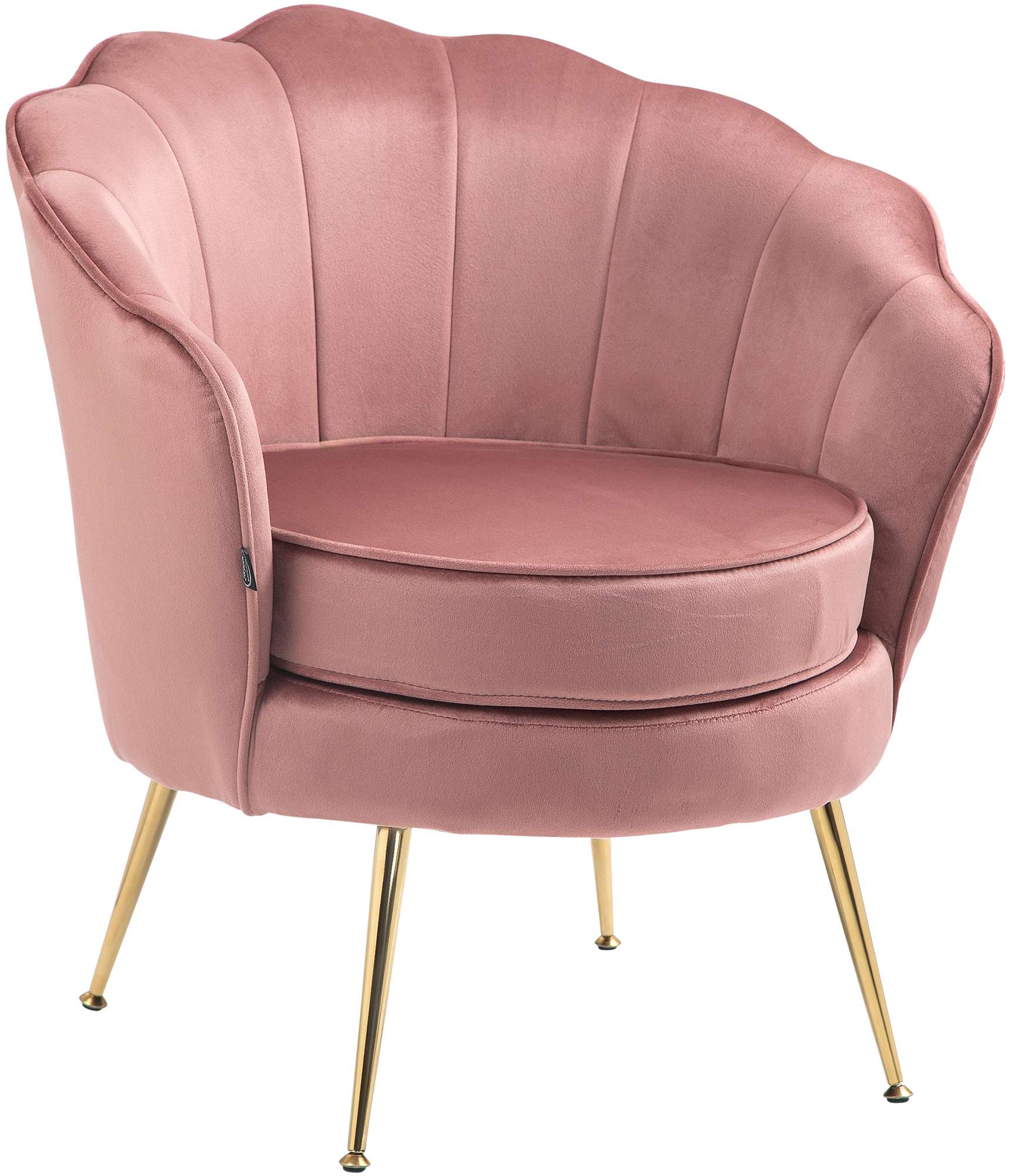 Stuhl Rosita Samt, rosa