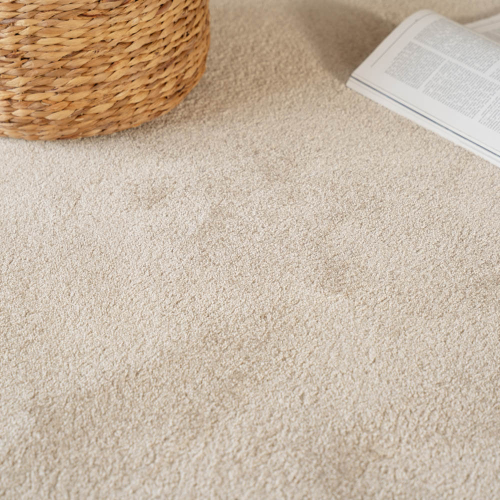 Kurzflor Teppich FOFI - 150 x 80 cm Beige