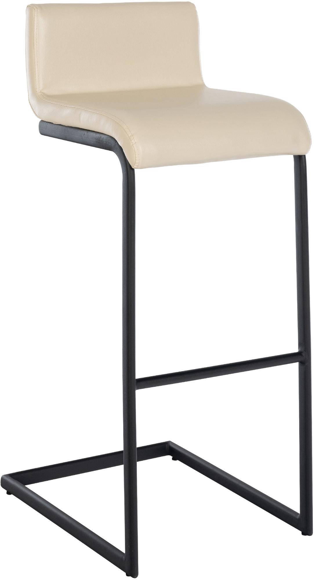 Barhocker Newport Kunstleder B, creme