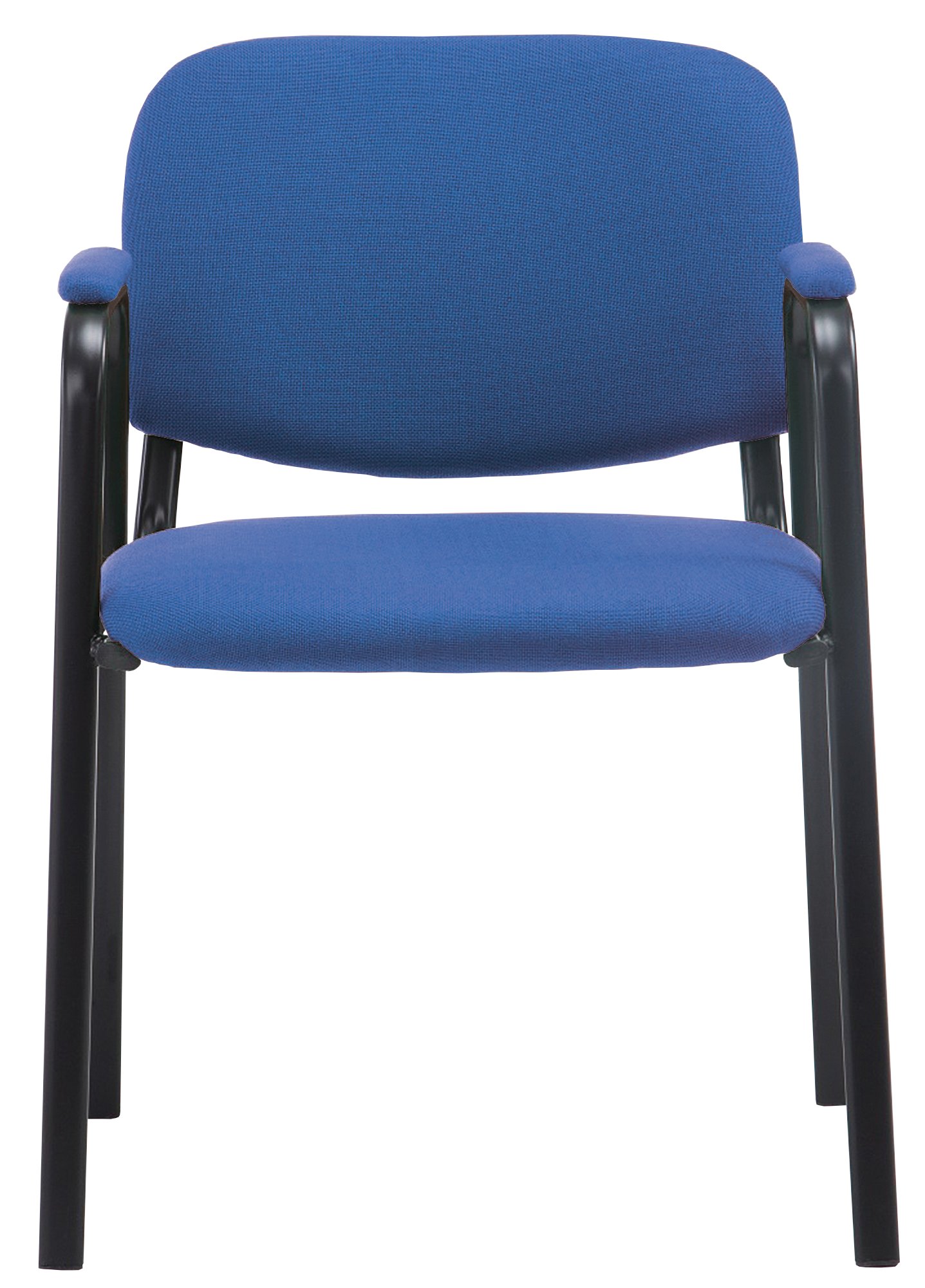 Besucherstuhl Ken PRO Stoff, blau
