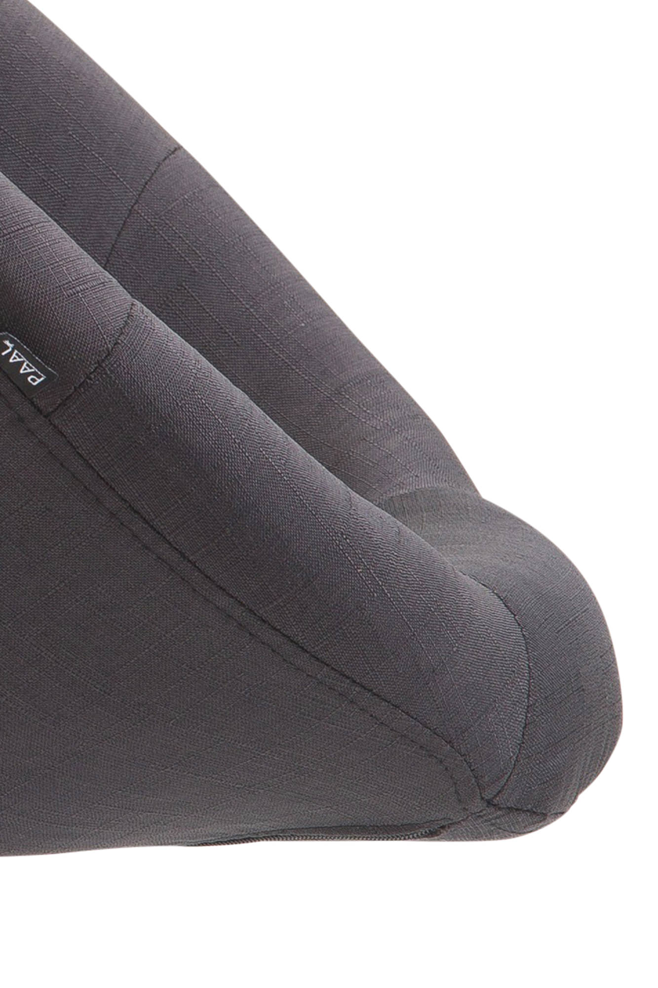 Barhocker London V2 Stoff schwarz, dunkelgrau