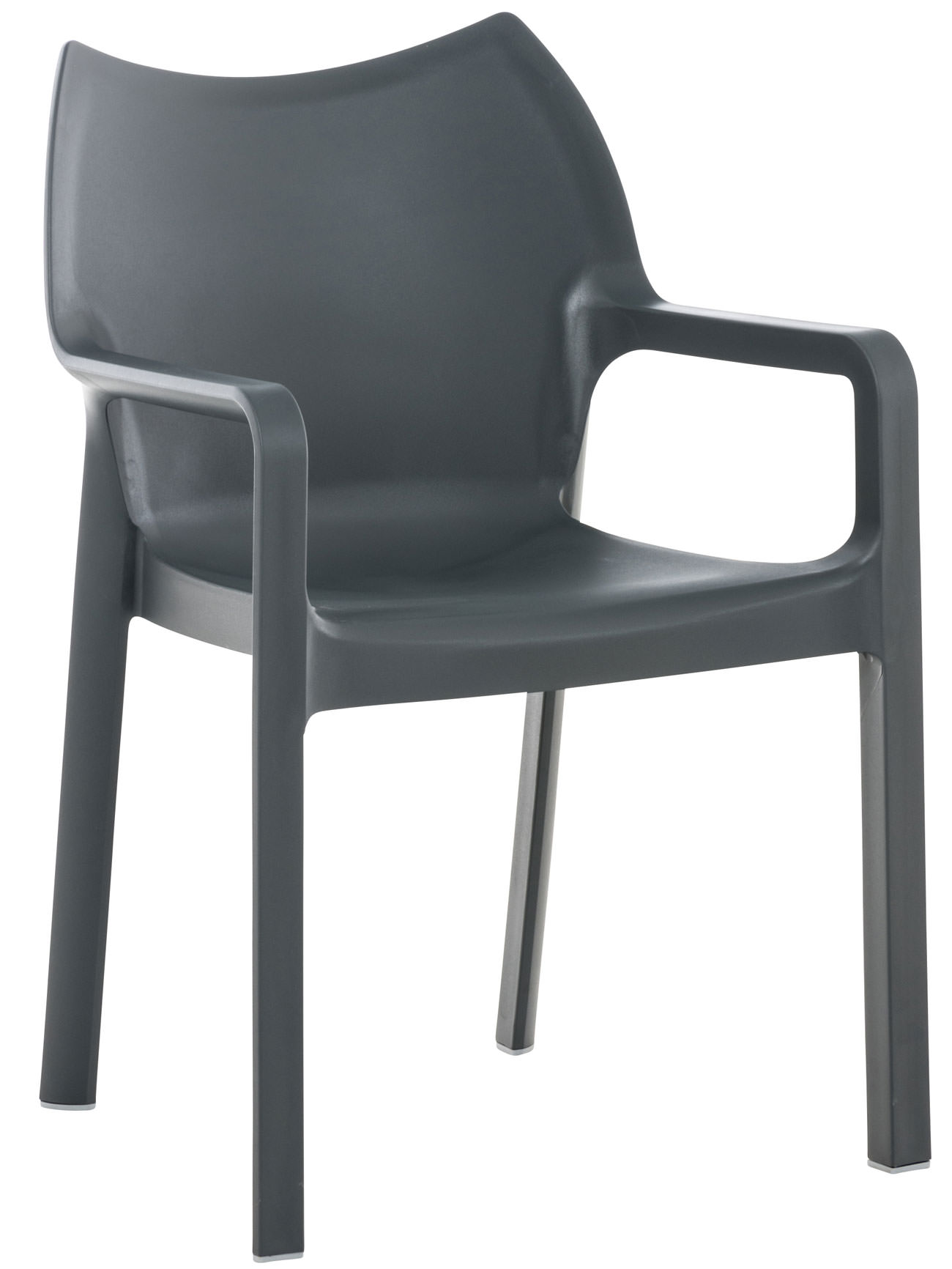 Stuhl Diva, dunkelgrau