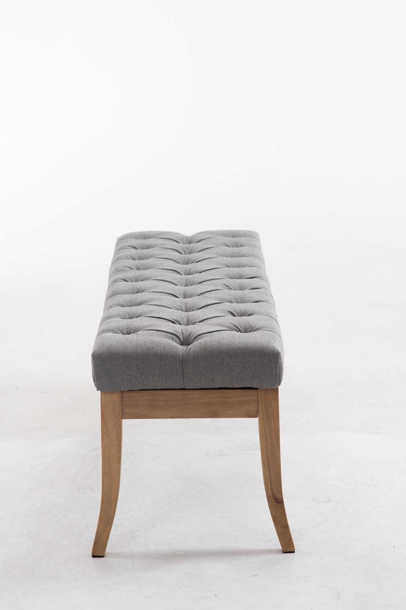 Sitzbank Ramses Stoff antik-hell 120, grau