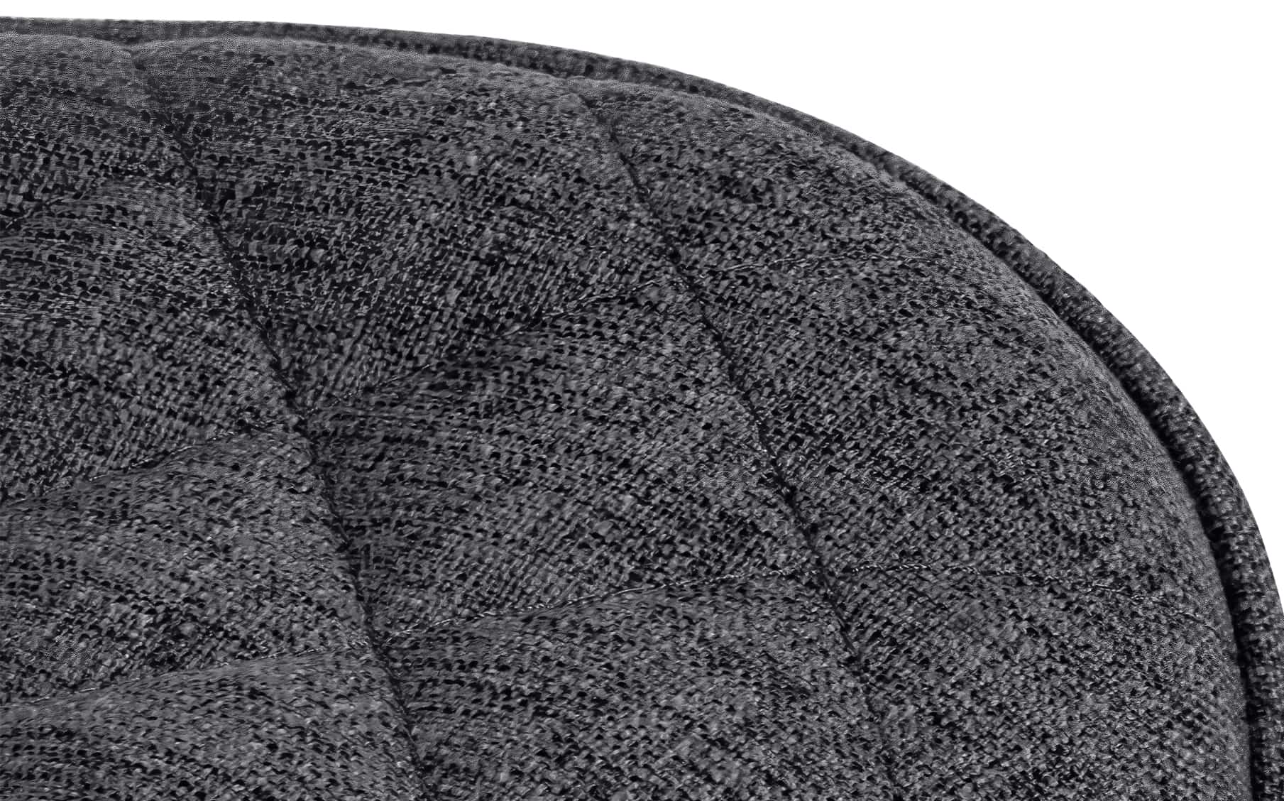Barhocker Minosa Stoff, schwarz