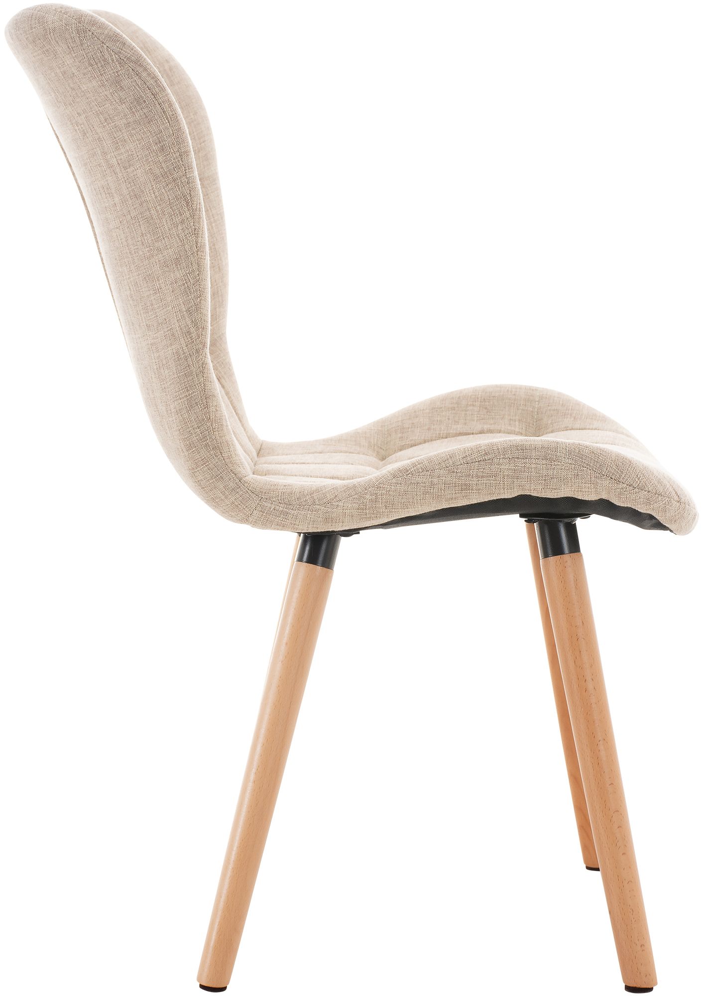 Stuhl Elda Stoff natura, creme