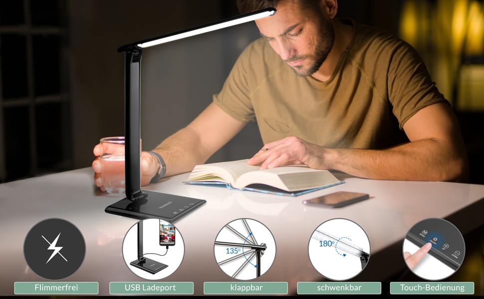LED Tischlampe Cataleya