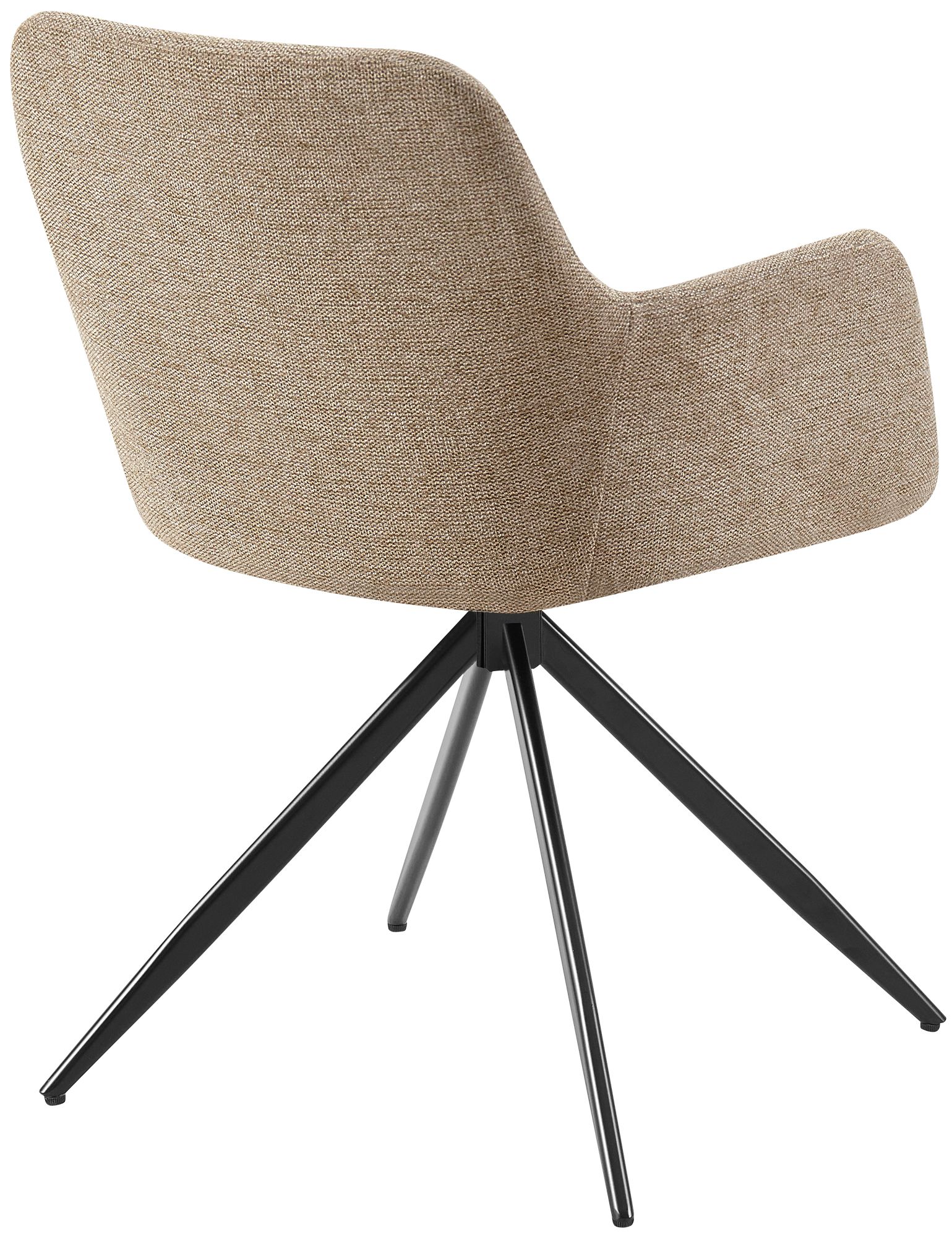 Esszimmerstuhl Olema Stoff, taupe