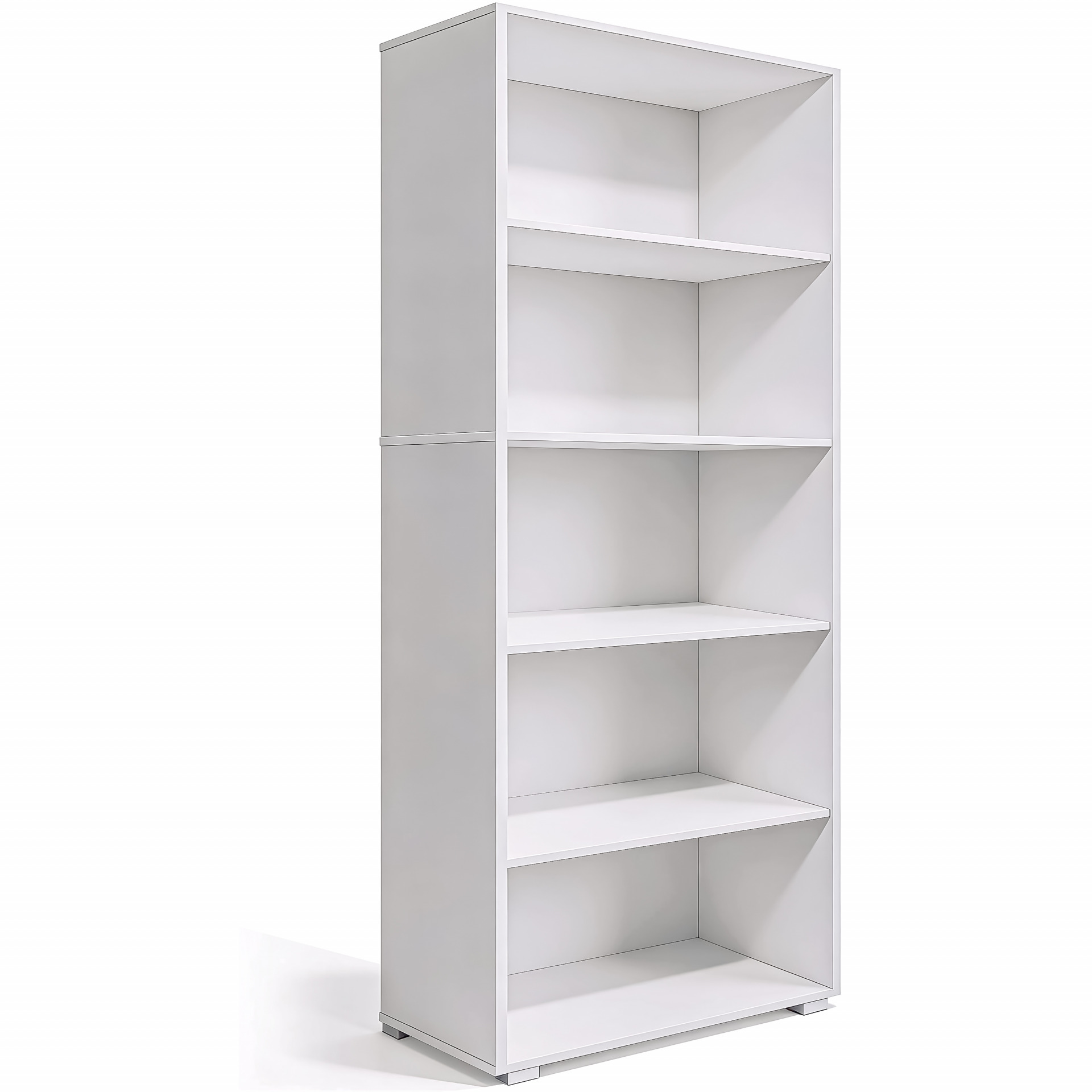 Bücherregal Vela Weiß 5 Fächer
