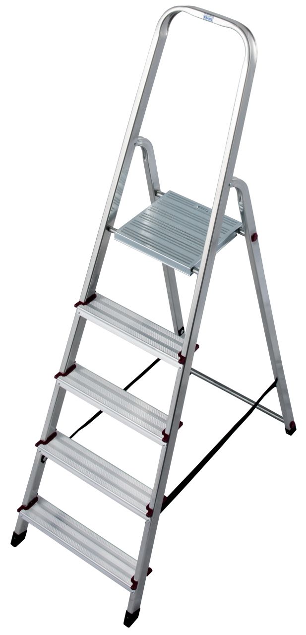 CORDA Stufen-Stehleiter 1x5 Stufen