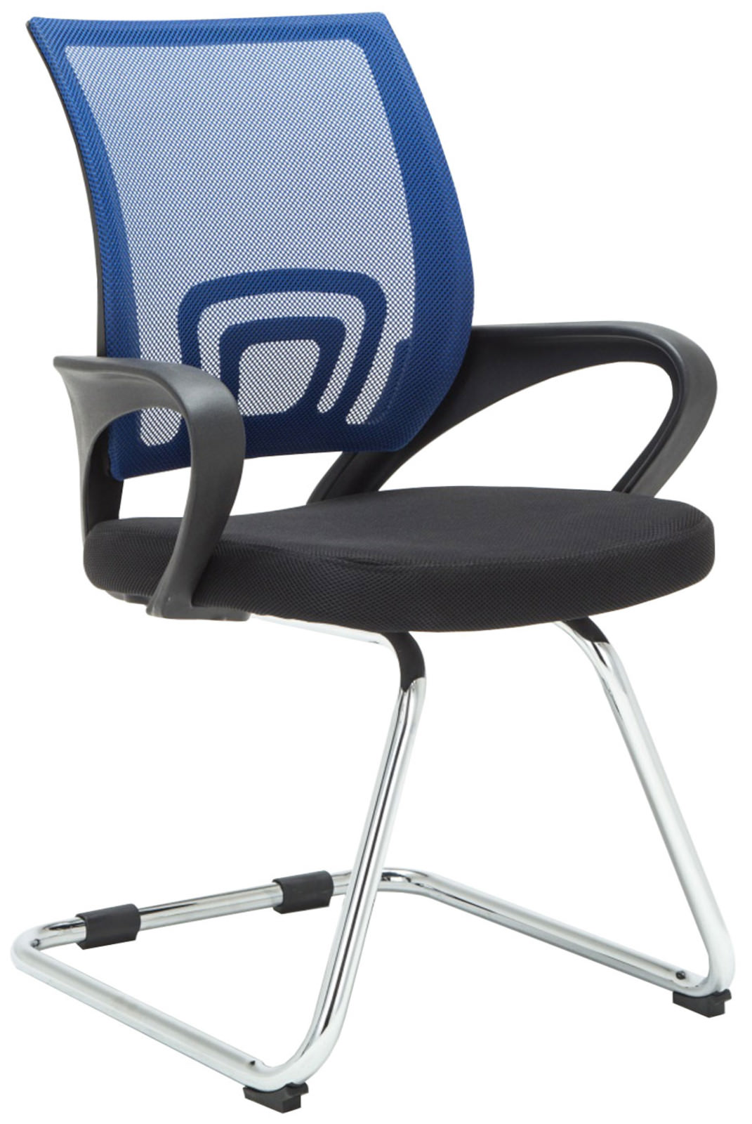 2er Set Besucherstühle Eureka, blau