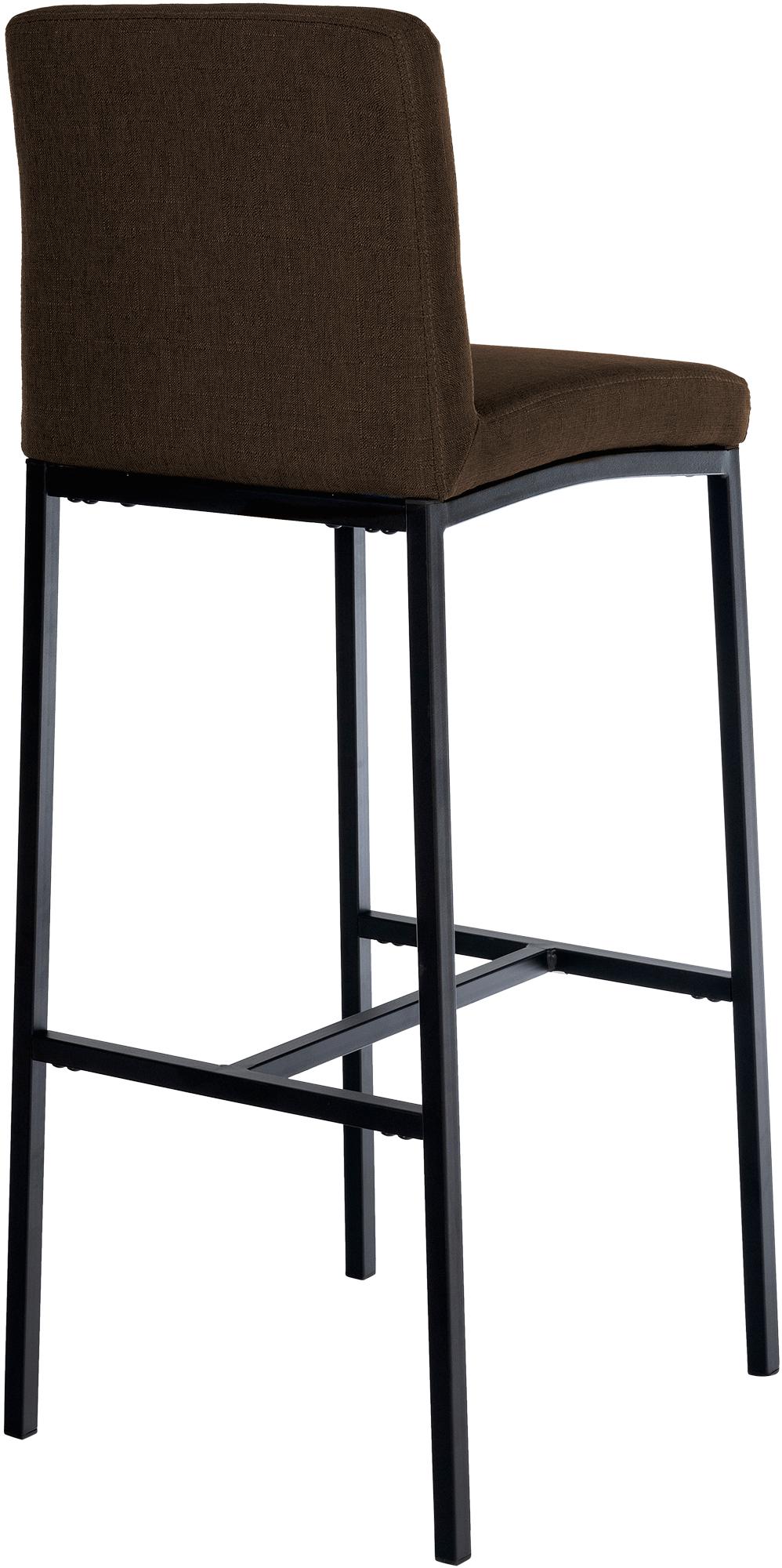 2er Set Barhocker Freeport Stoff B, braun