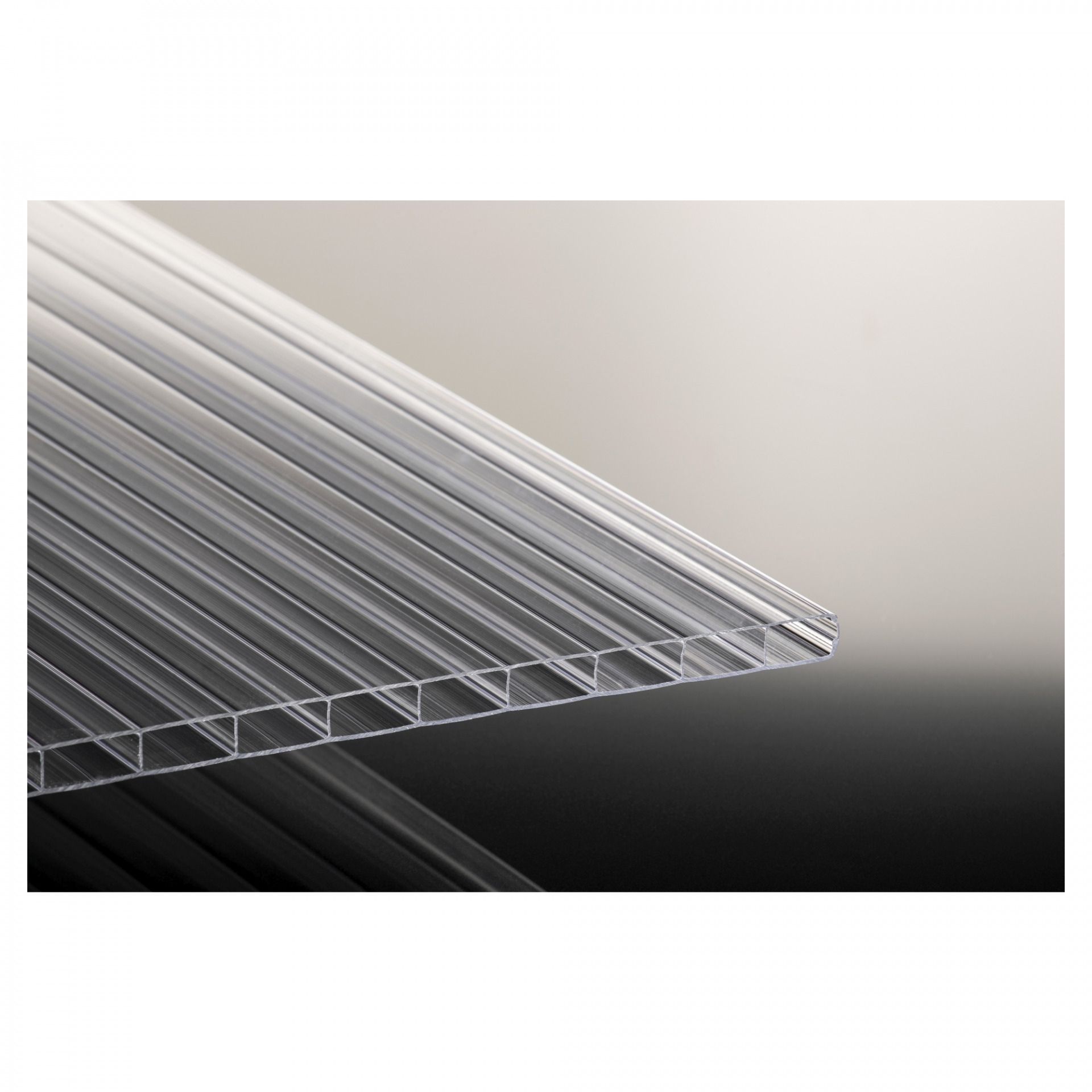KATTO-Terrassenüberdachung, 5085 x 3000 mm, Leimholzbausatz mit, Poly Breitk. klar, Zub. pressbl., Rinne PVC-grau