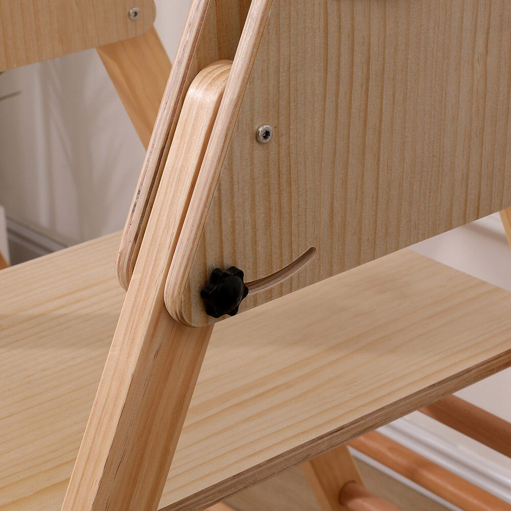 Klettergerüst Indoor inkl. Rutsche und Schaukel IDA
