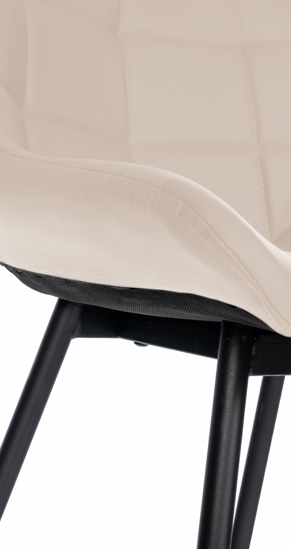 Barhocker Weston Kunstleder, creme
