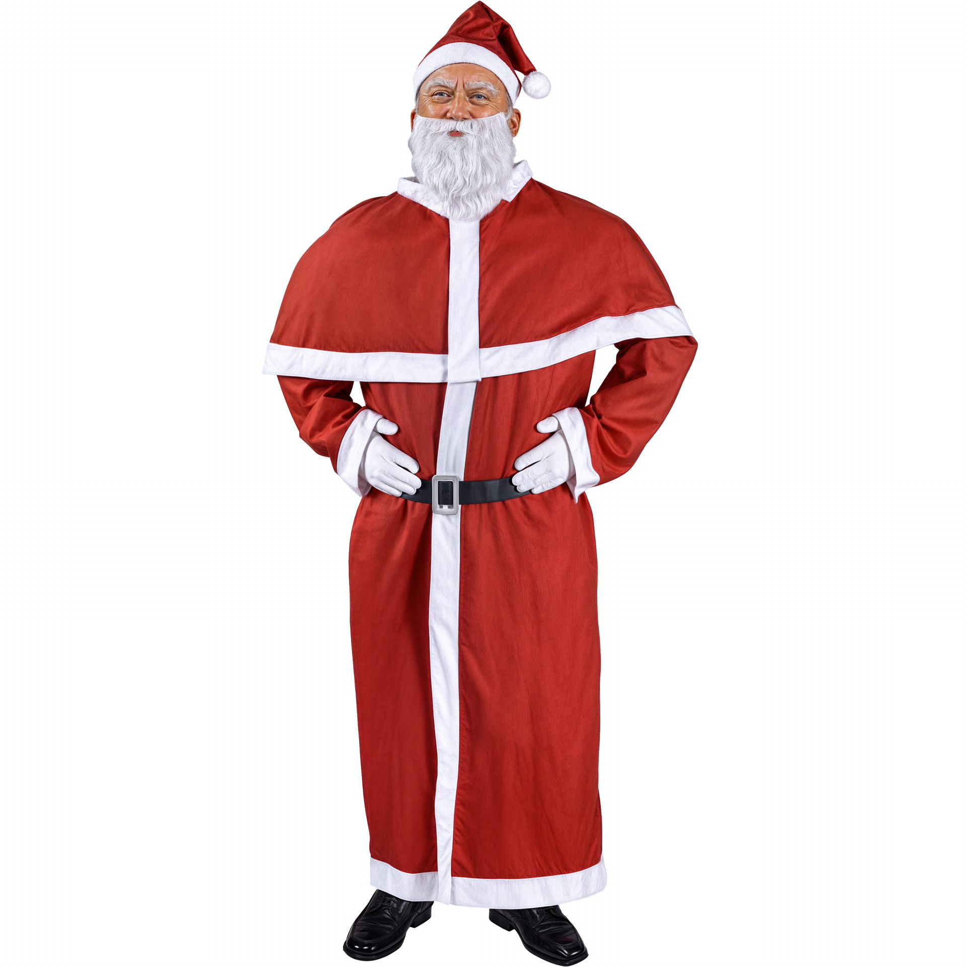 Weihnachtsmann-Kostüm 5-tlg