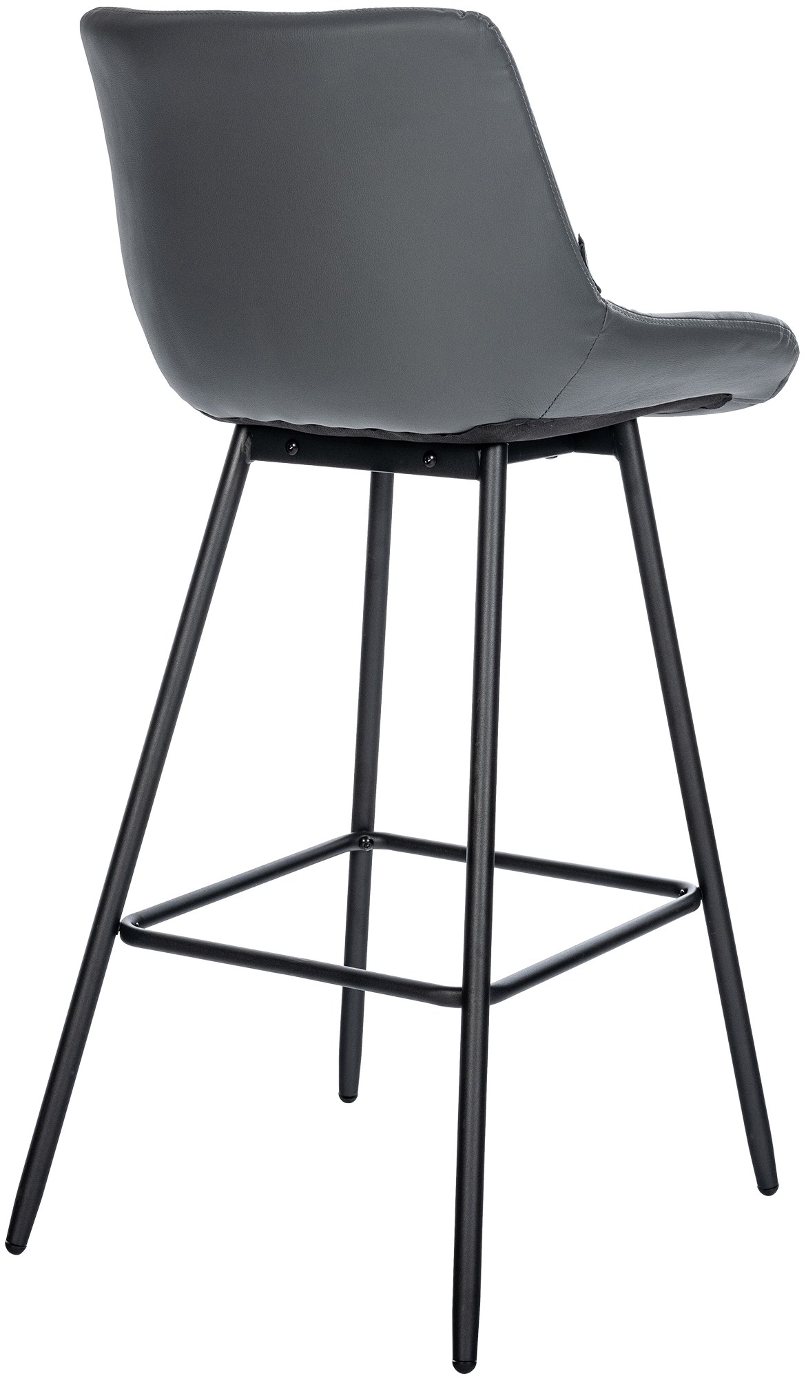 Barhocker Weston Kunstleder, grau