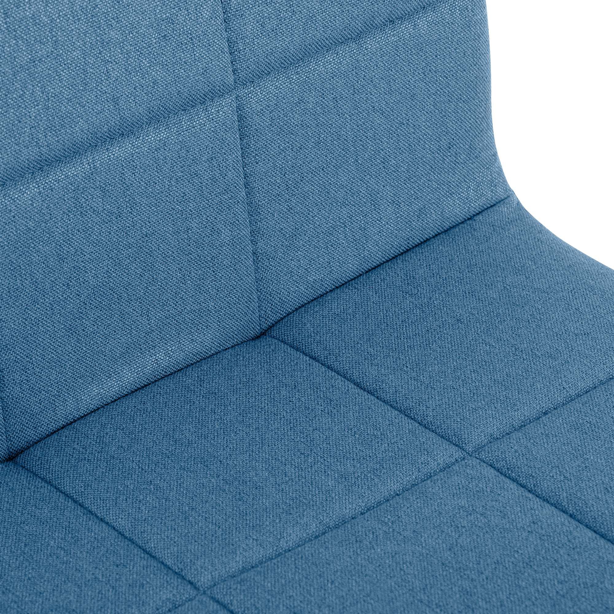 Stuhl Ricky Stoff, blau