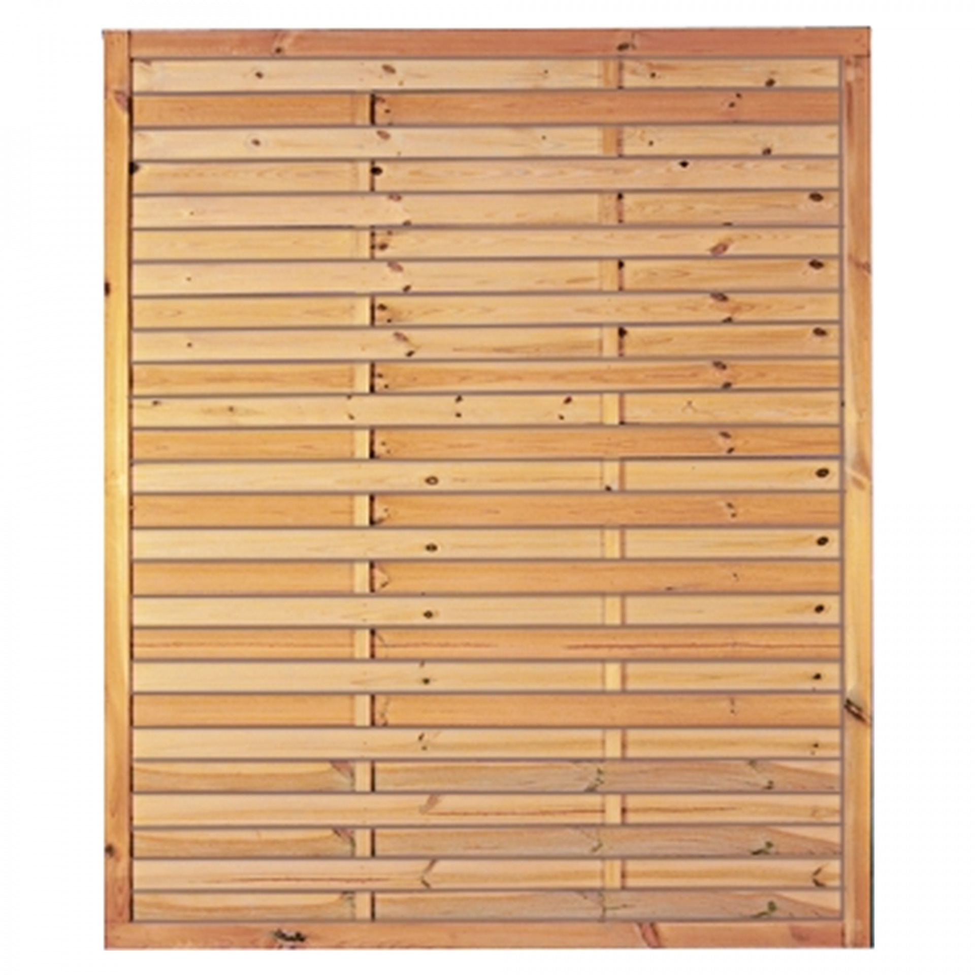 Lamellenzaun 150 x 180 cm, Rahmen 34/54 mm, kdi grün