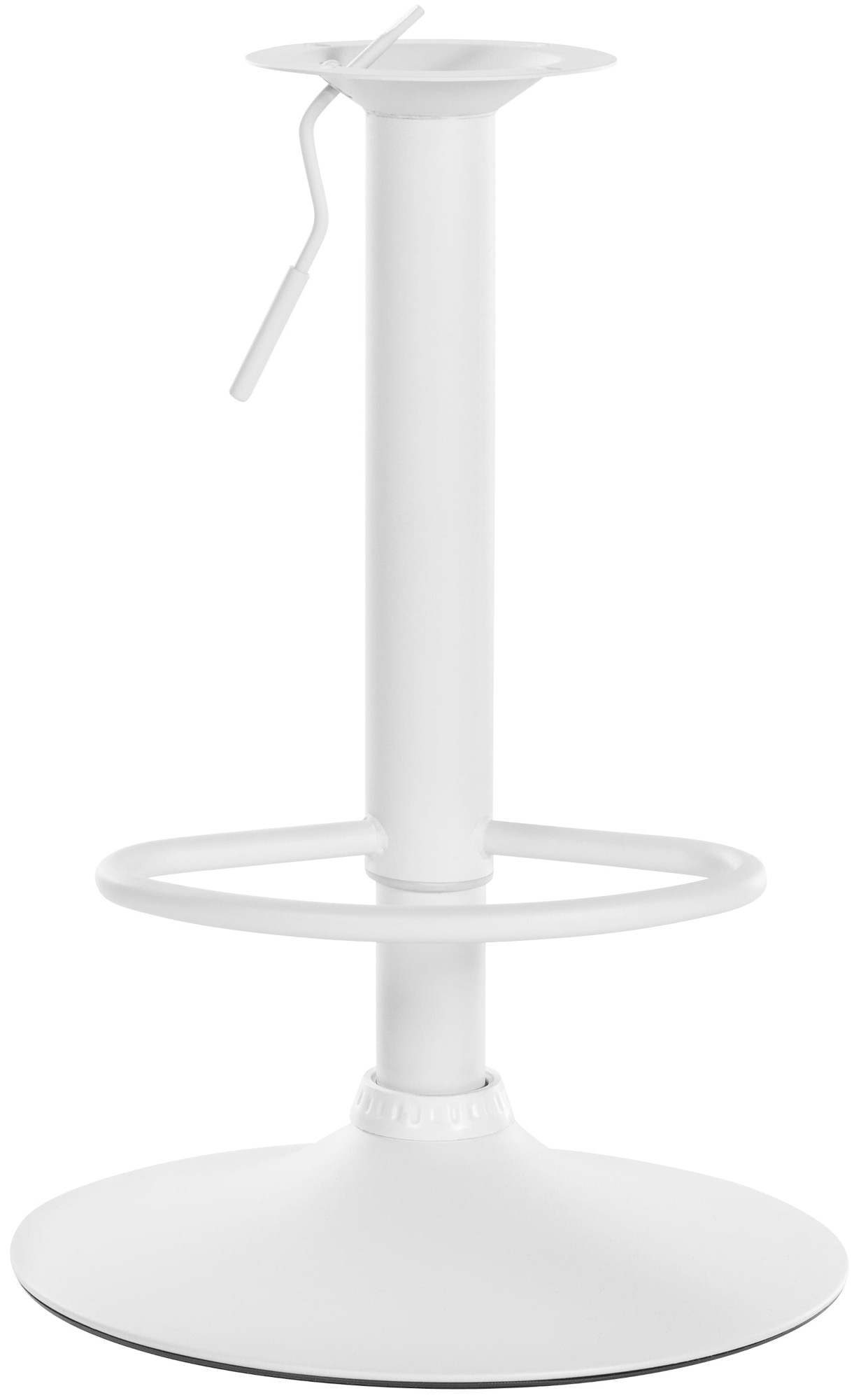 Ersatz Gestell für Barhocker 8 x 8 cm, weiß