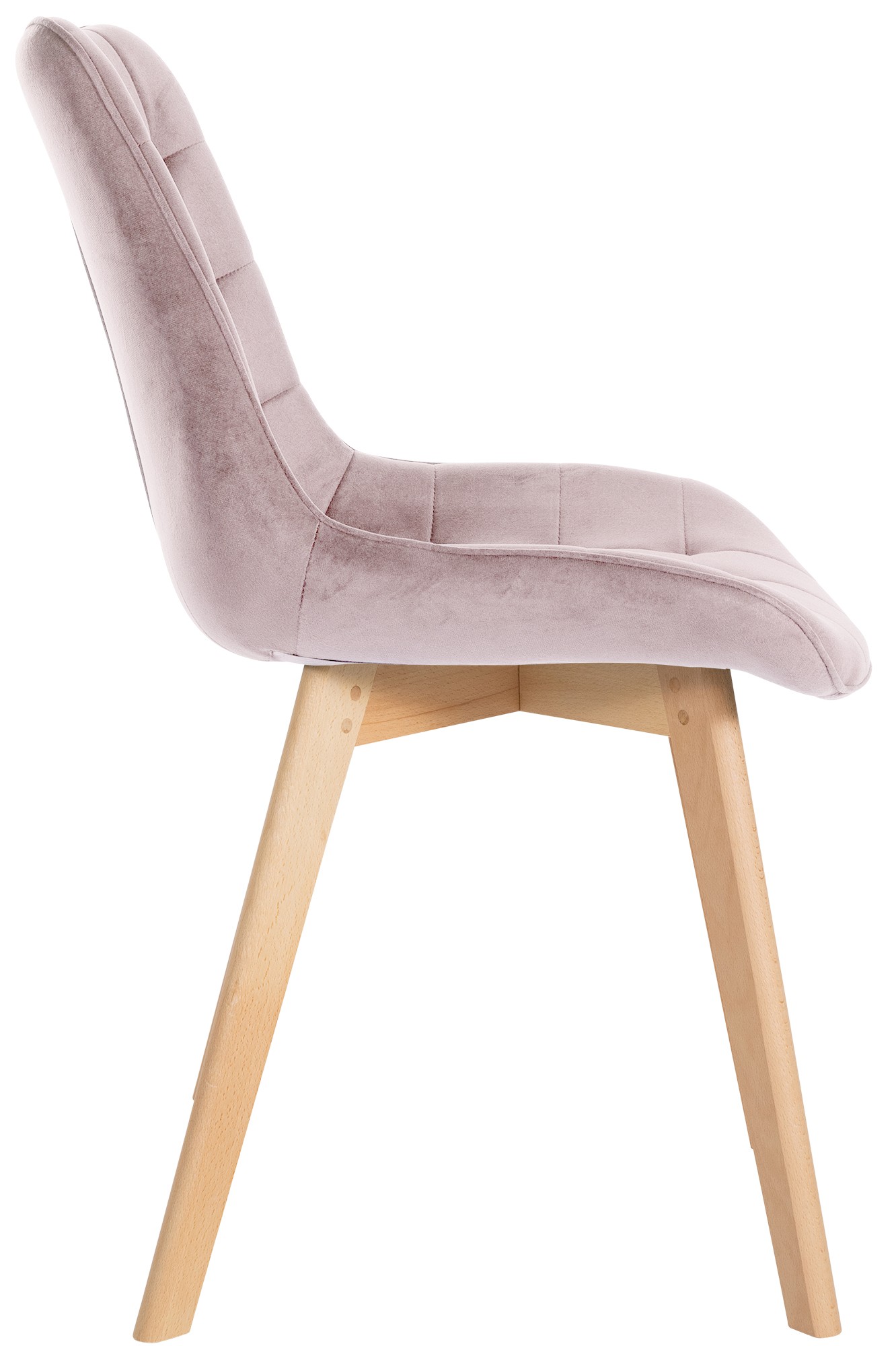 Stuhl Brook Samt, pink