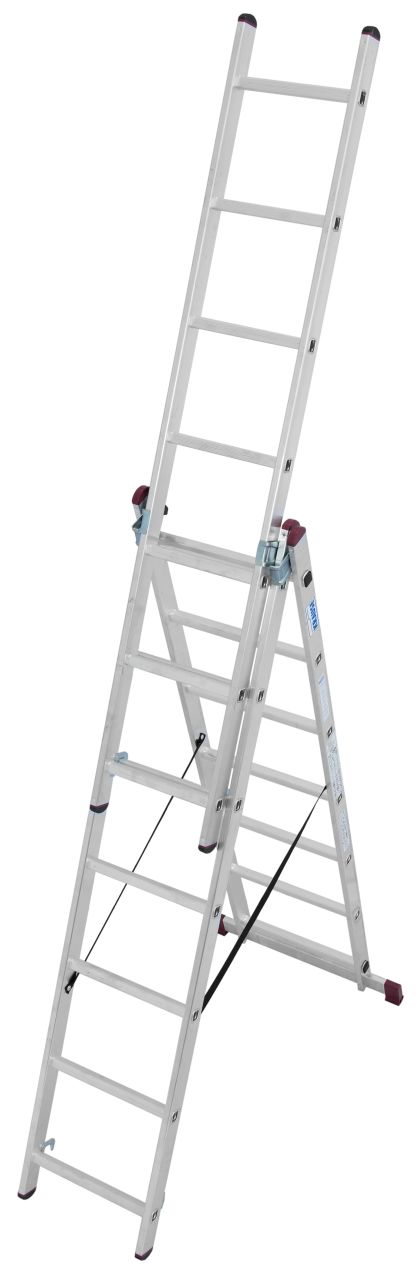 CORDA Vielzweckleiter 3x7 Sprossen