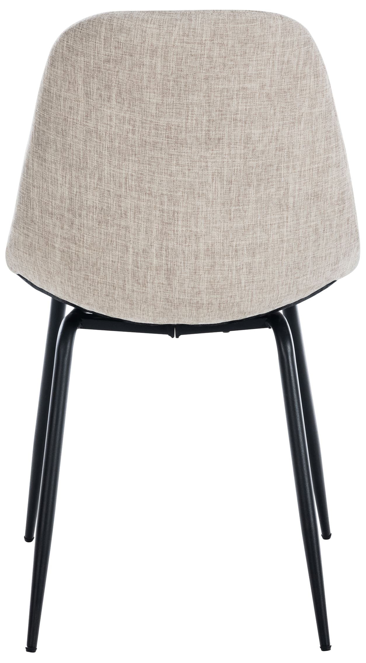 Stuhl Tom Stoff, creme