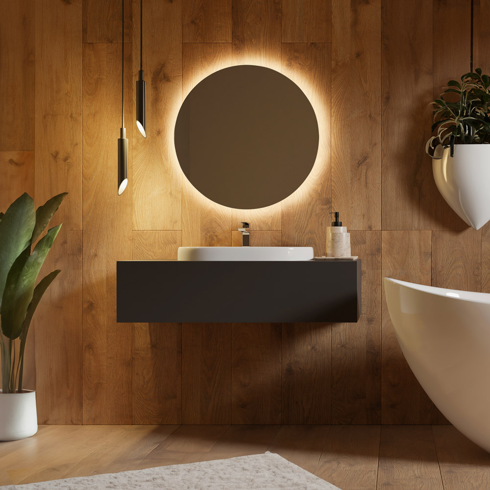 LED-Spiegel Rund SILA - 60 cm