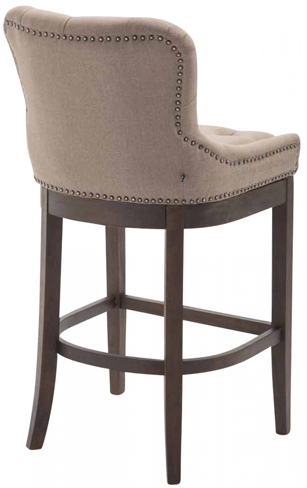 Barhocker Lakewood Stoff, Antik, taupe