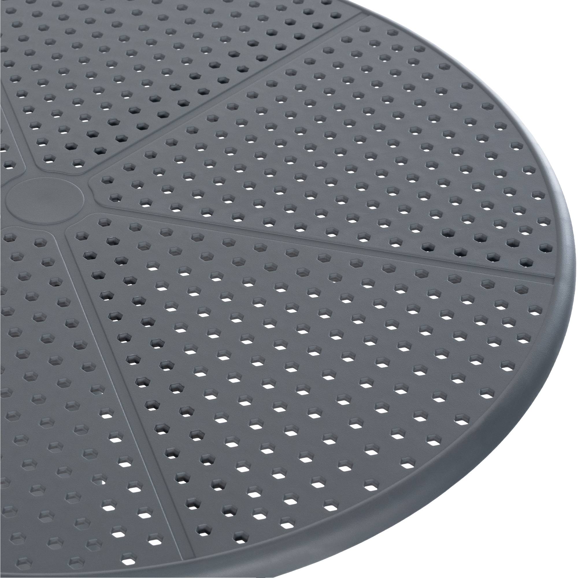 Tisch Lacota rund 60 cm, anthrazit