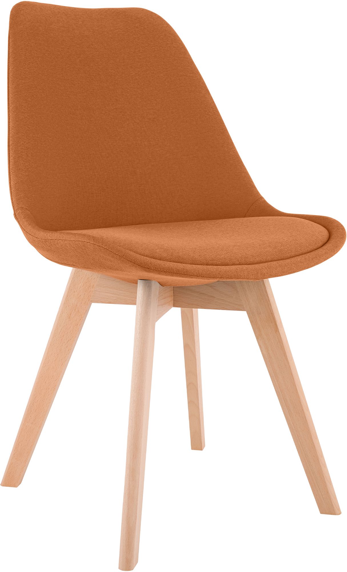 Stuhl Linares Stoff, orange