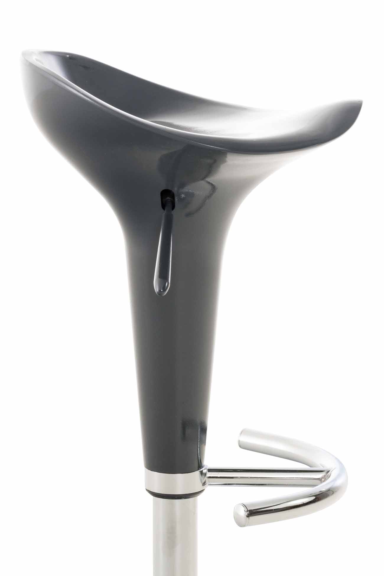 2er Set Barhocker Saddle, grau