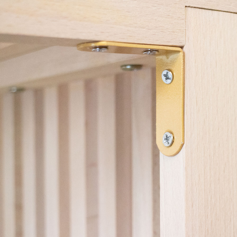 Sitzbank aus Holz LORA Natur - 110 cm