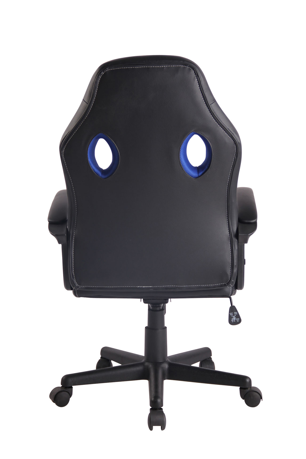Bürostuhl Elbing, schwarz/blau