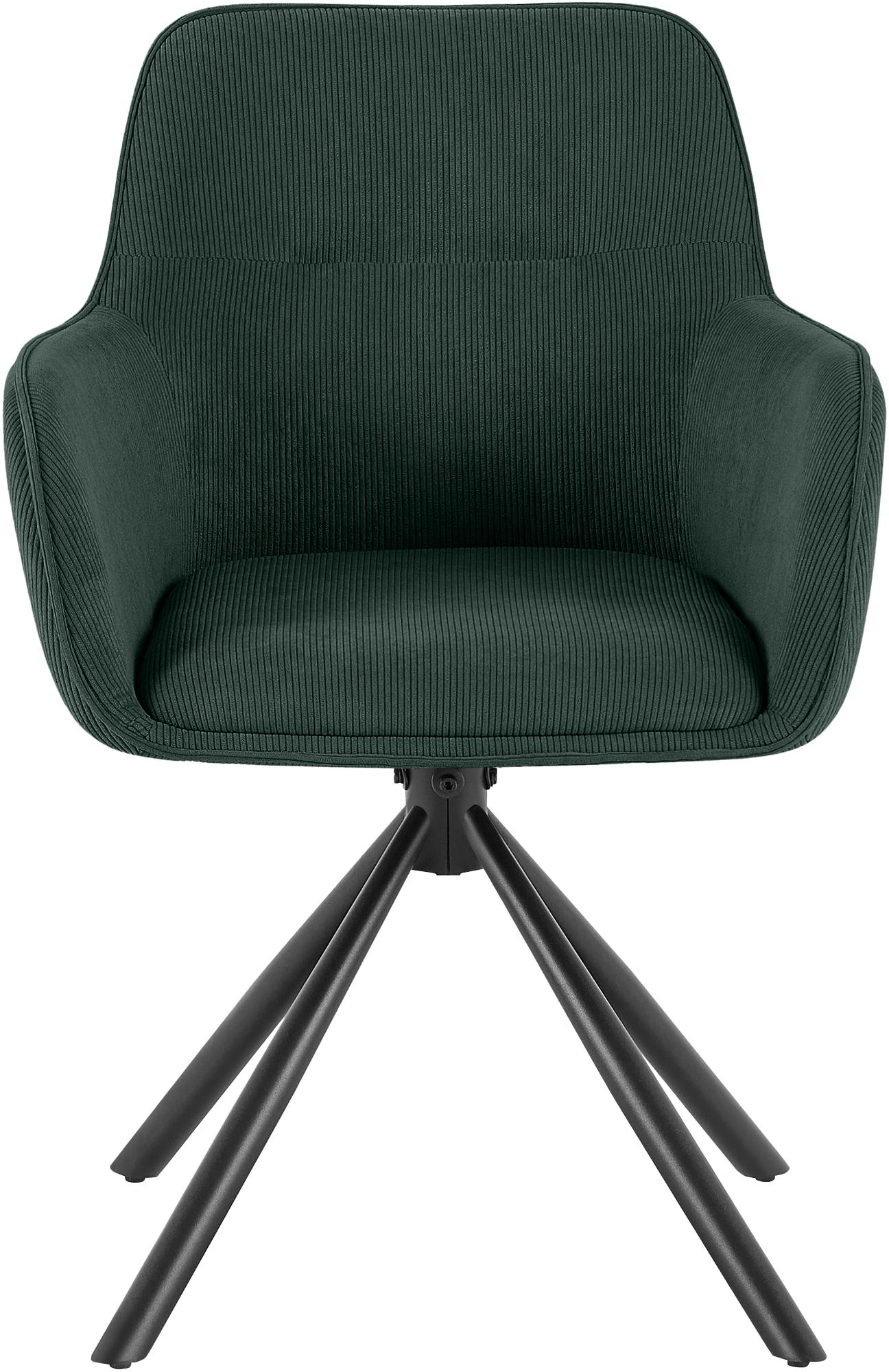 Stuhl Tipton Cord, grün