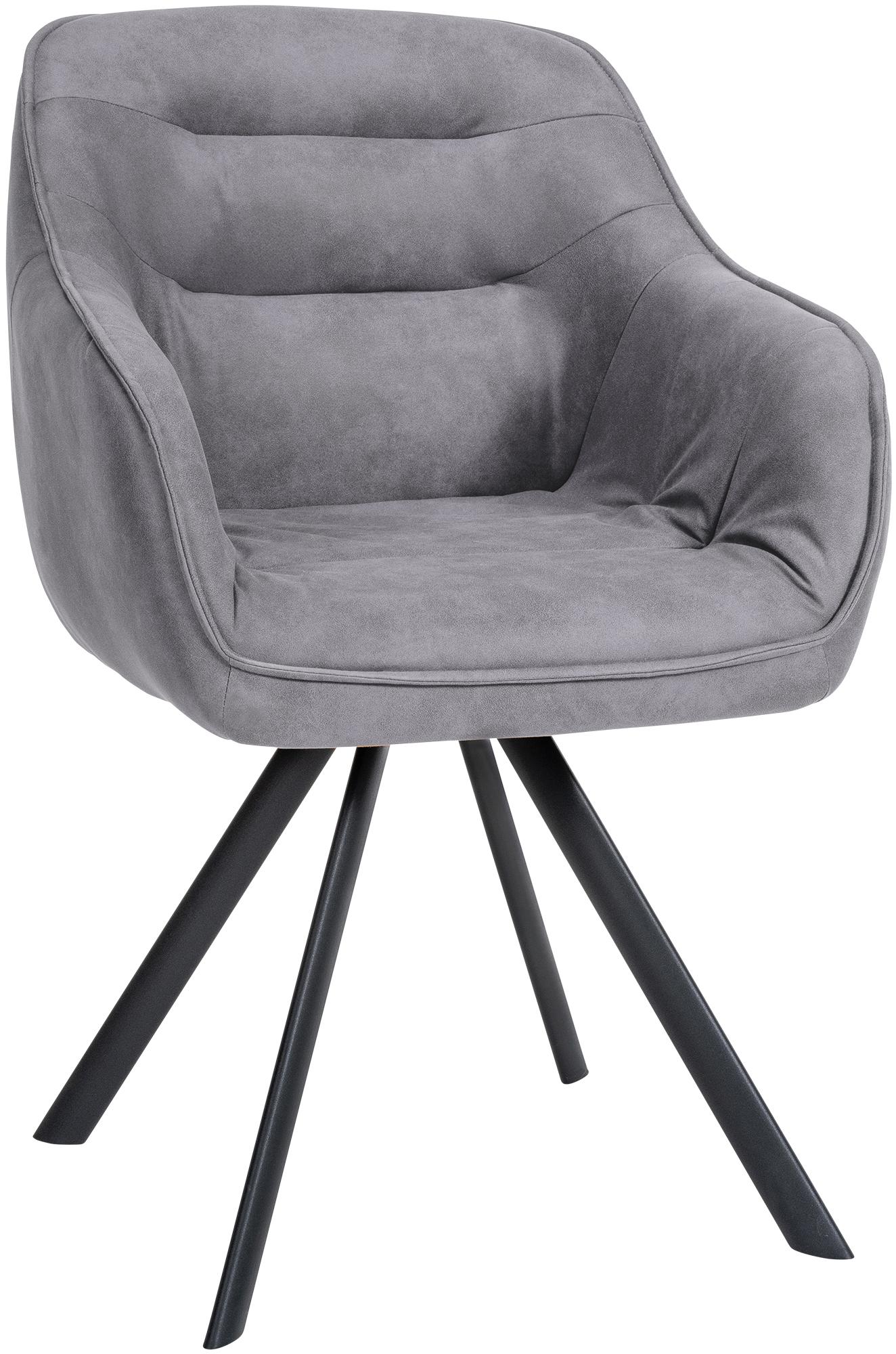 Stuhl Russel Vintage, grau