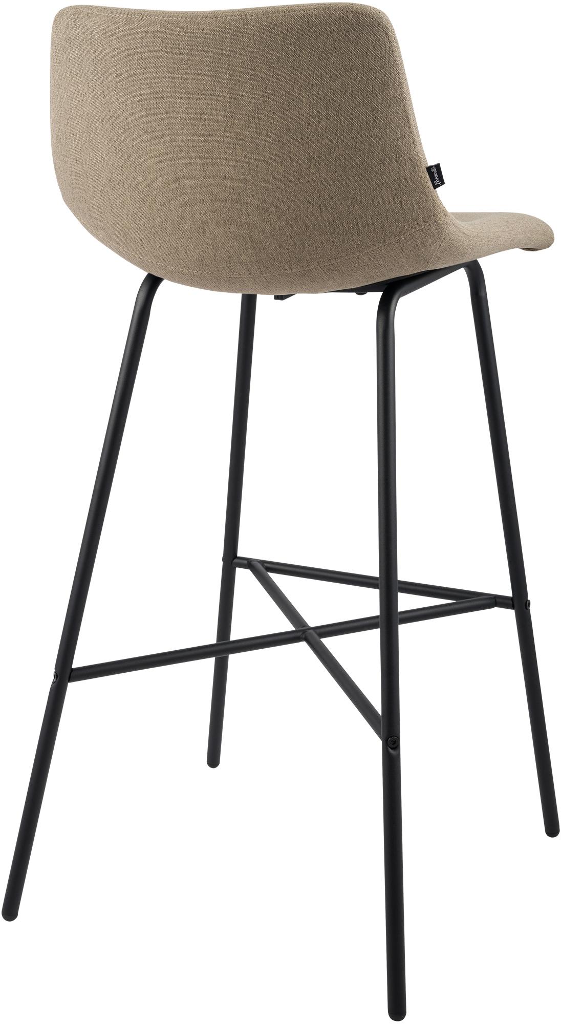 Barhocker Altona Stoff, taupe