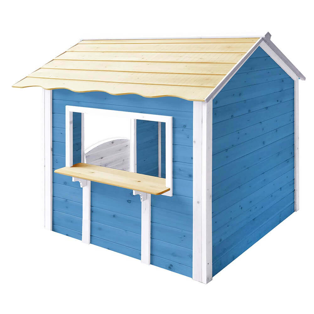Spielhaus DER GROSSE PALAST - 106 x 111 cm Blau ohne Bank