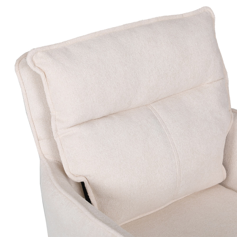 Bürostuhl aus Webstoff CORA - Beige
