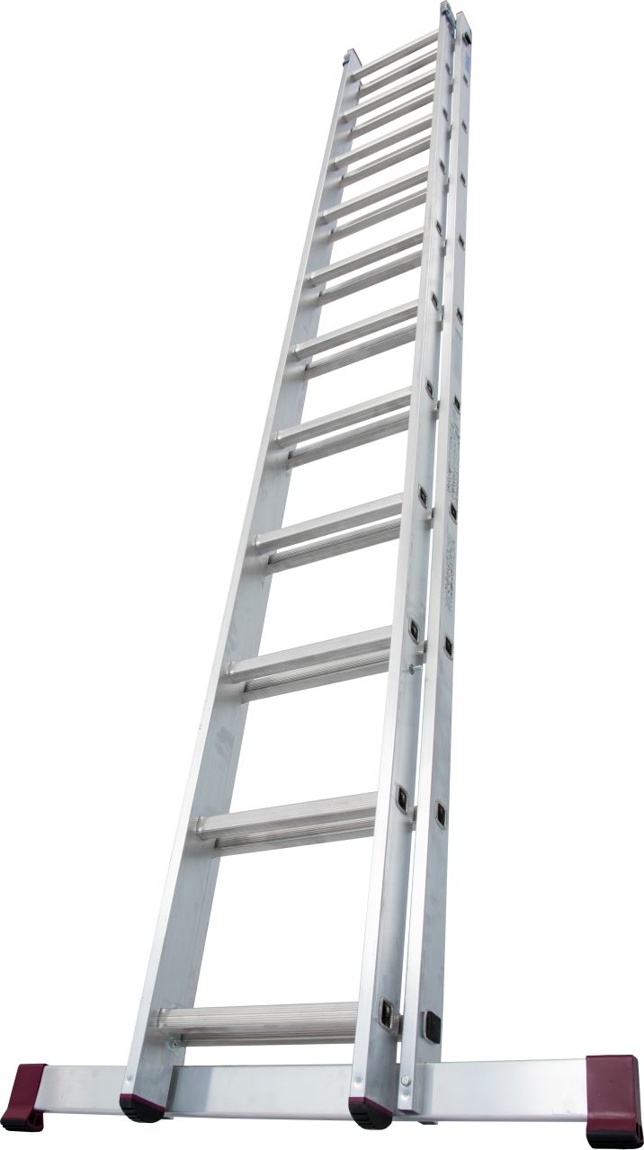CORDA Schiebeleiter 2x11 Sprossen