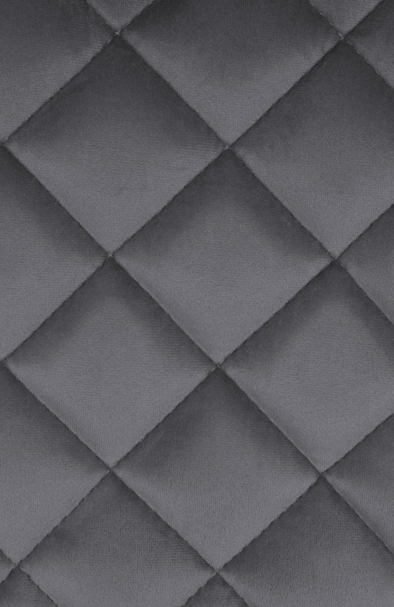 Barhocker Kasson Samt, dunkelgrau