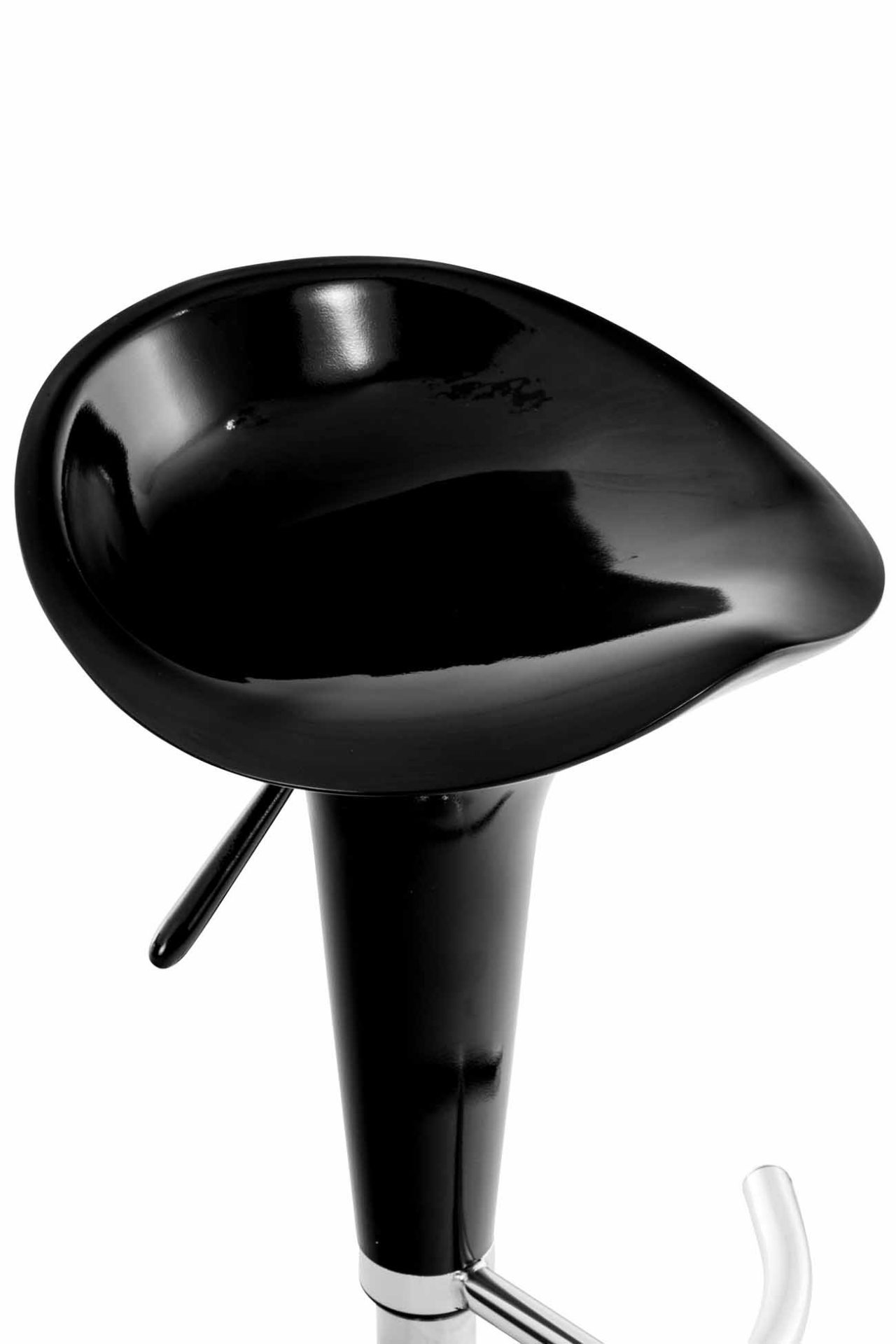 2er Set Barhocker Saddle, schwarz