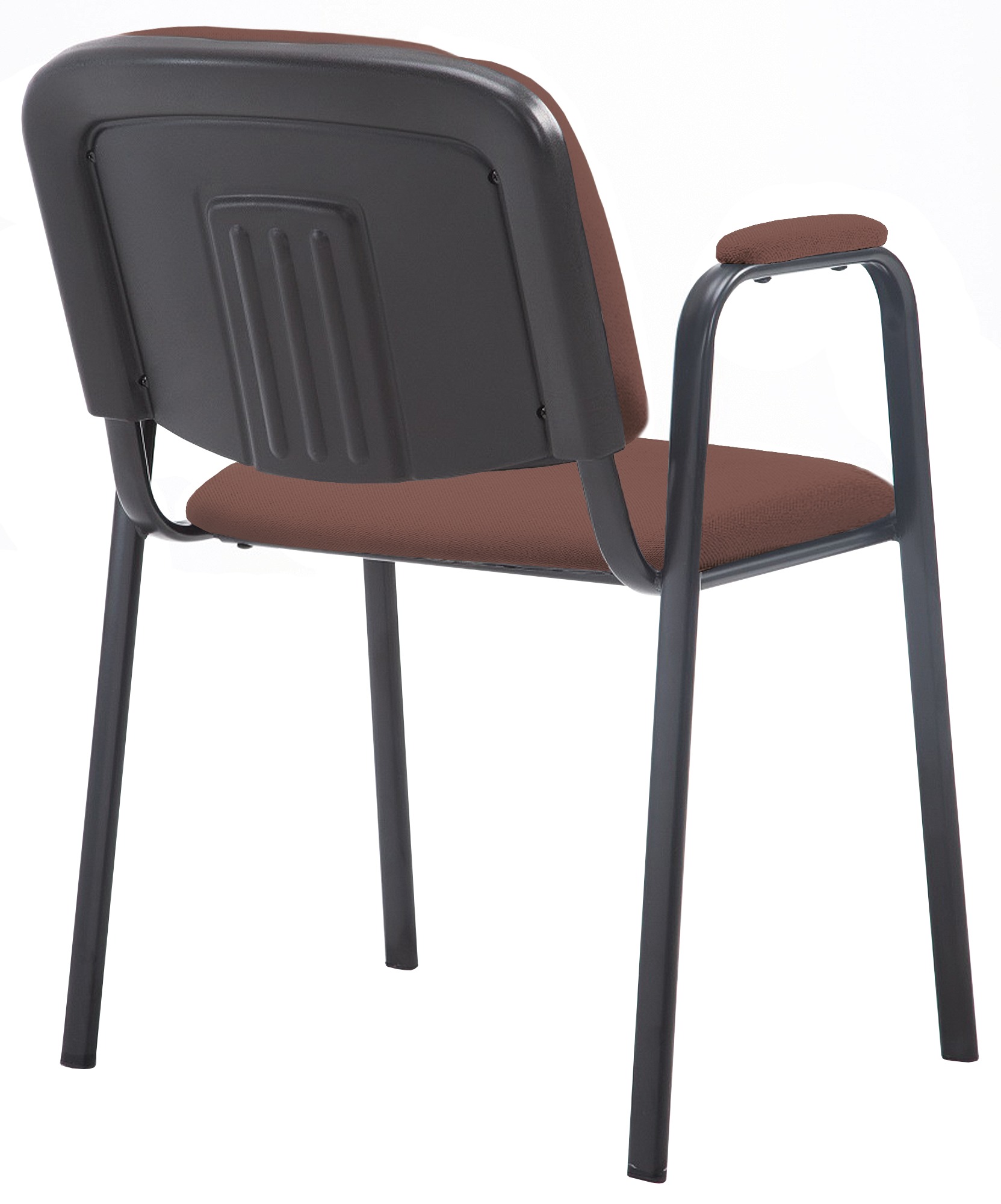 Besucherstuhl Ken PRO Stoff, braun