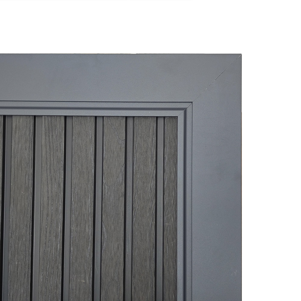 WPC Gartentor CALLATOR PREMIUM Vertikale Paneele - 90 x 180 cm