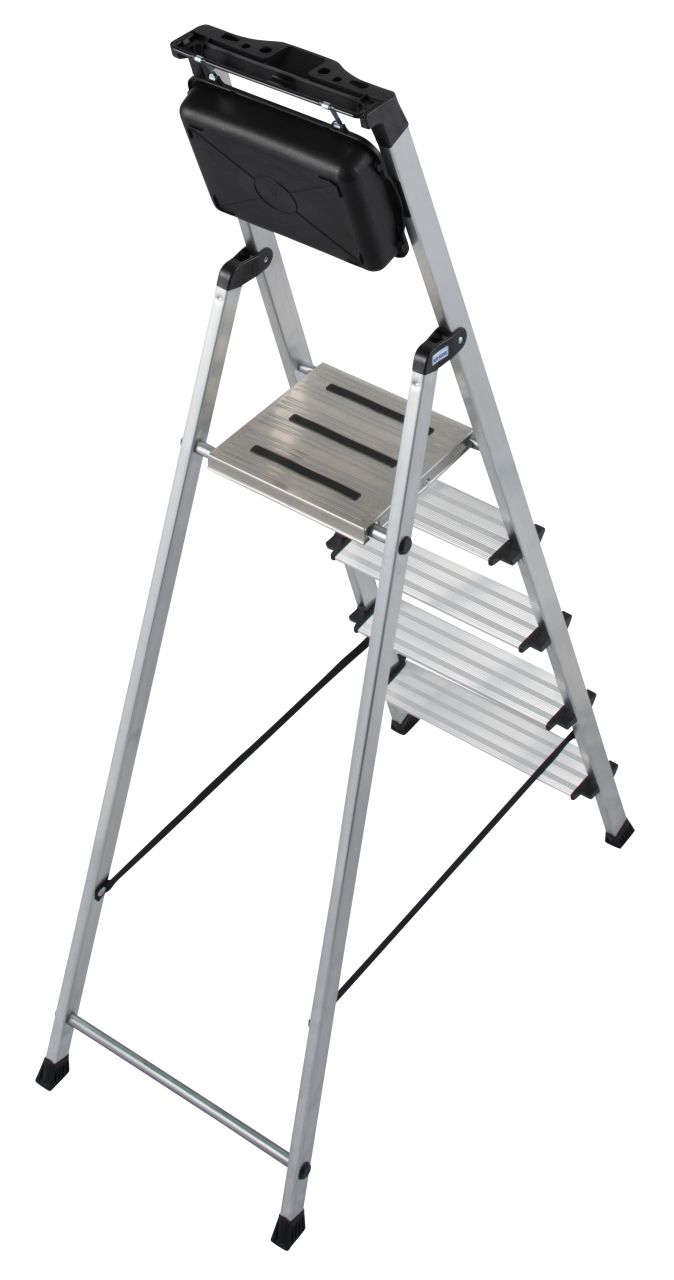 MONTO Stufen-Stehleiter Secury mit Multi-Grip, 1x5 Stufen