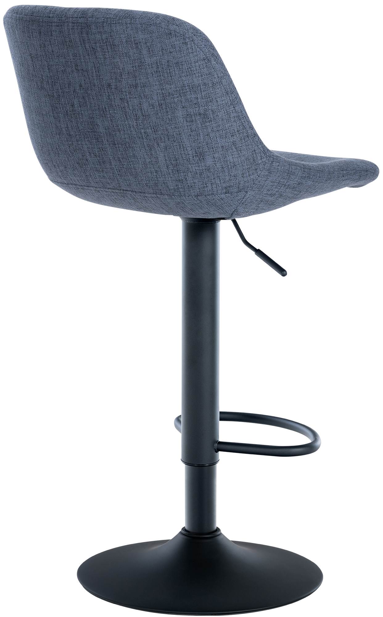 2er Set Barhocker Loft Stoff, blau